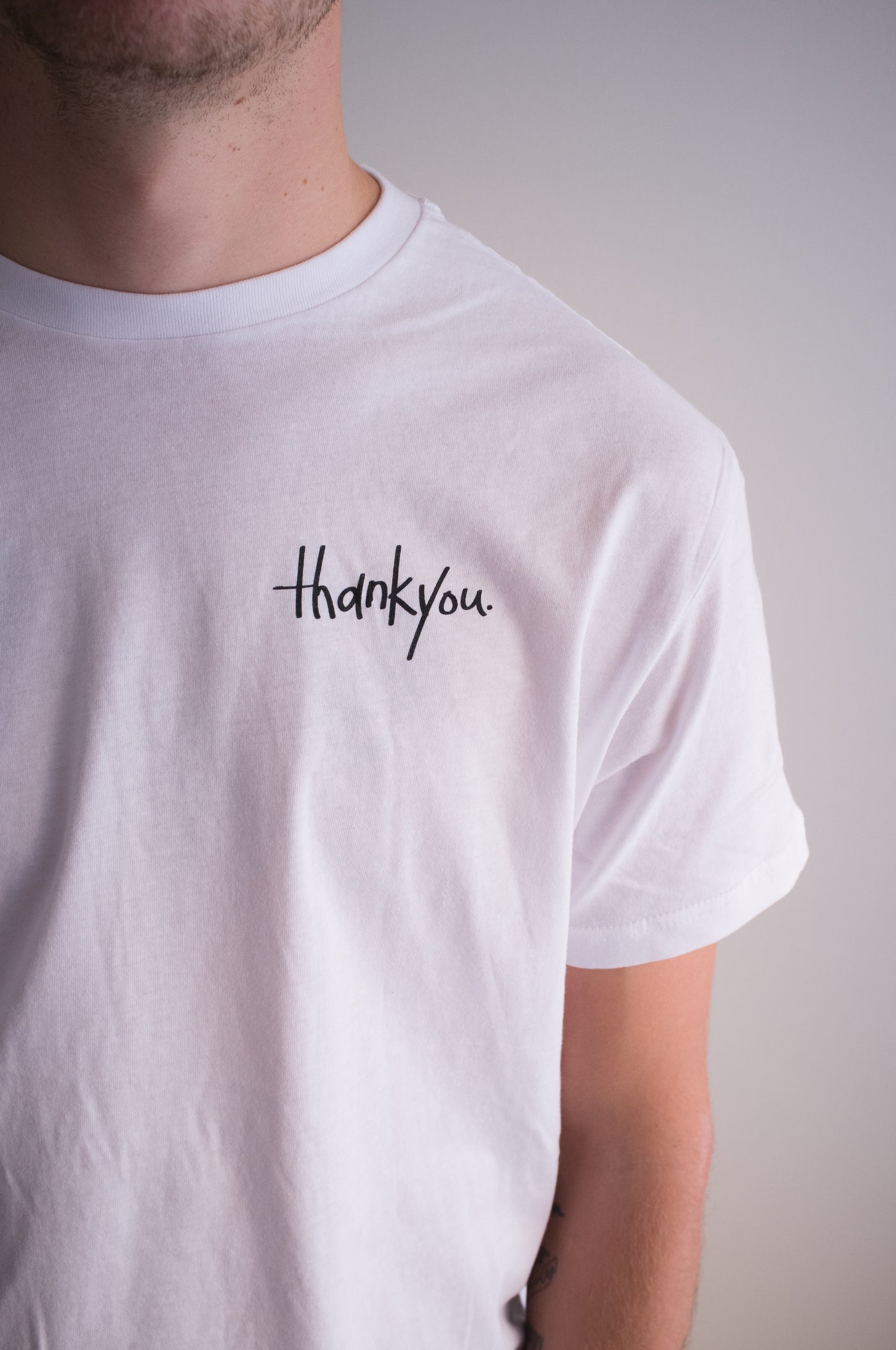 TYSM Box Tee | White
