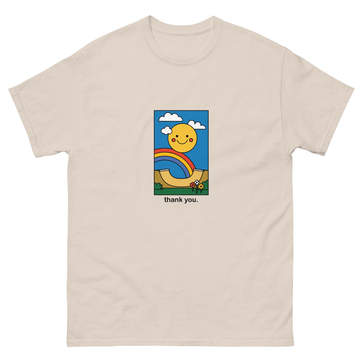 Thankyou Rainbow Tee | Spring Colours