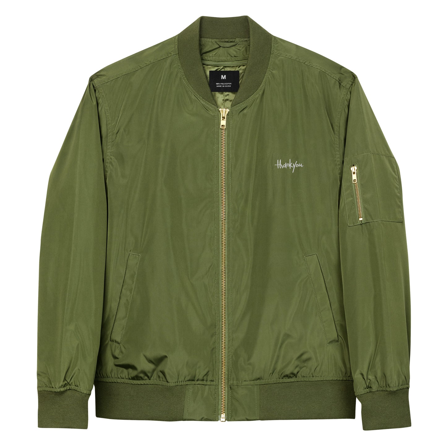 Classic Logo Recycled Bomber Jacket