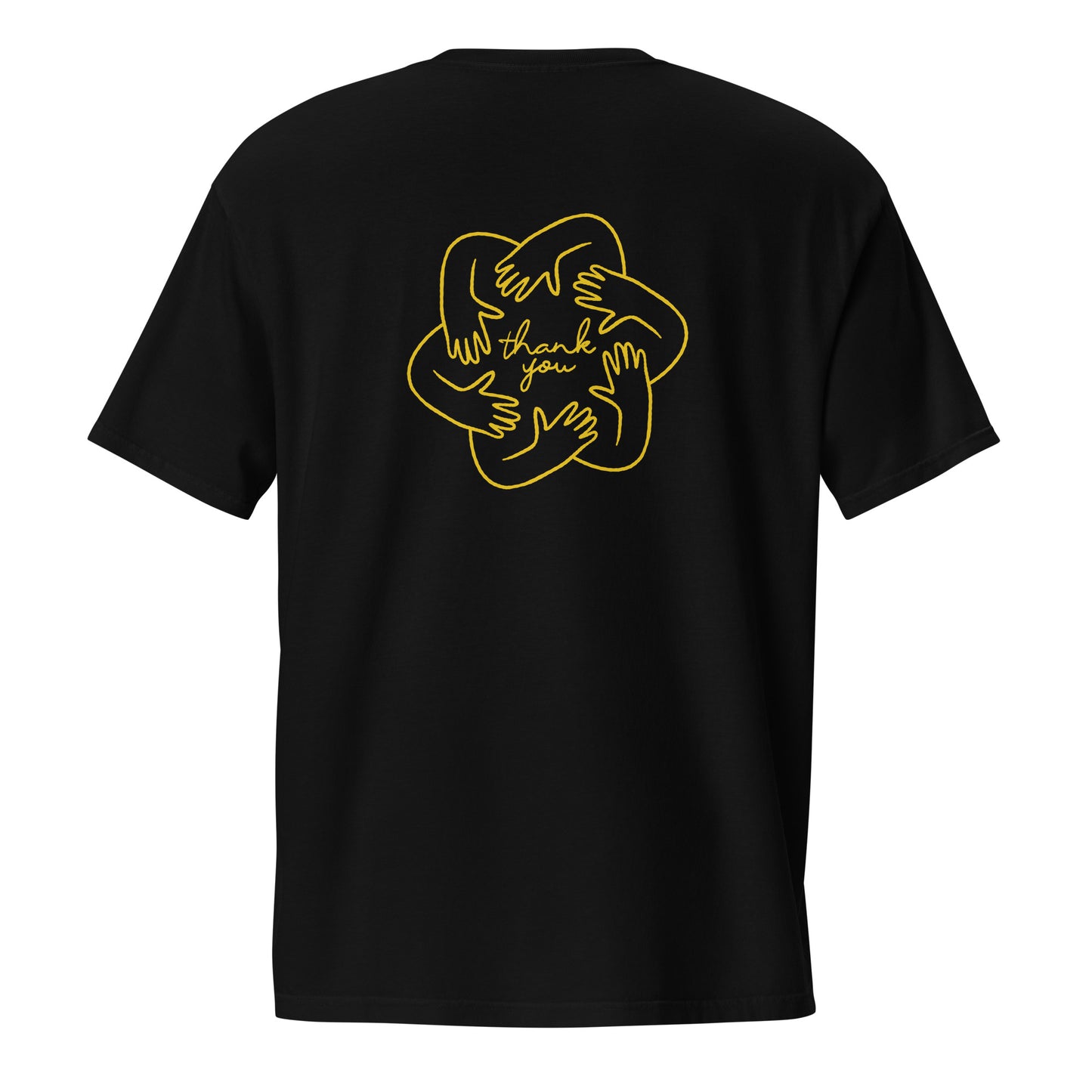 'Together' Pocket Tee w Back Print | Gold Logo