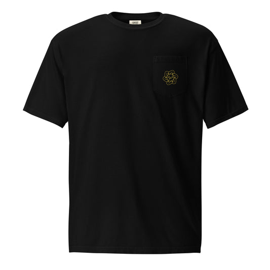 'Together' Pocket Tee w Back Print | Gold Logo