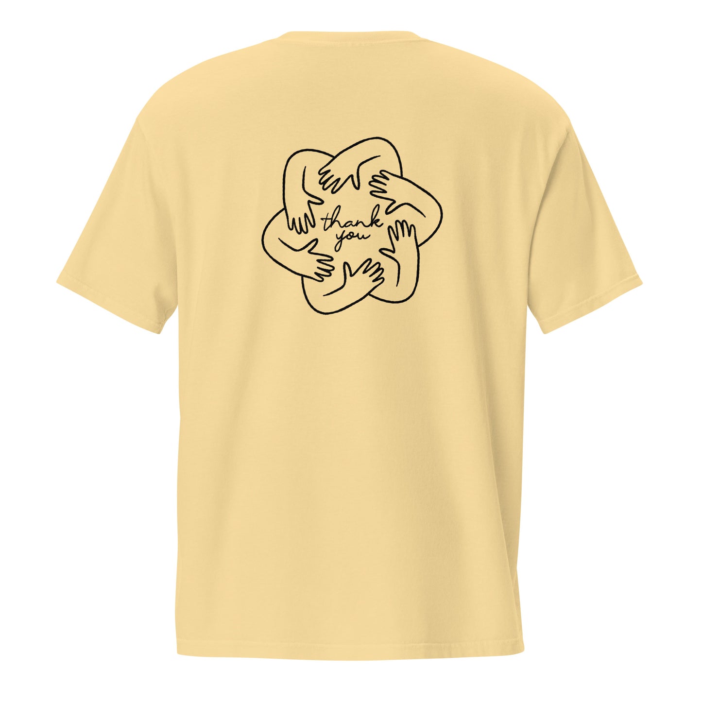 'Together' Pocket Tee w Back Print