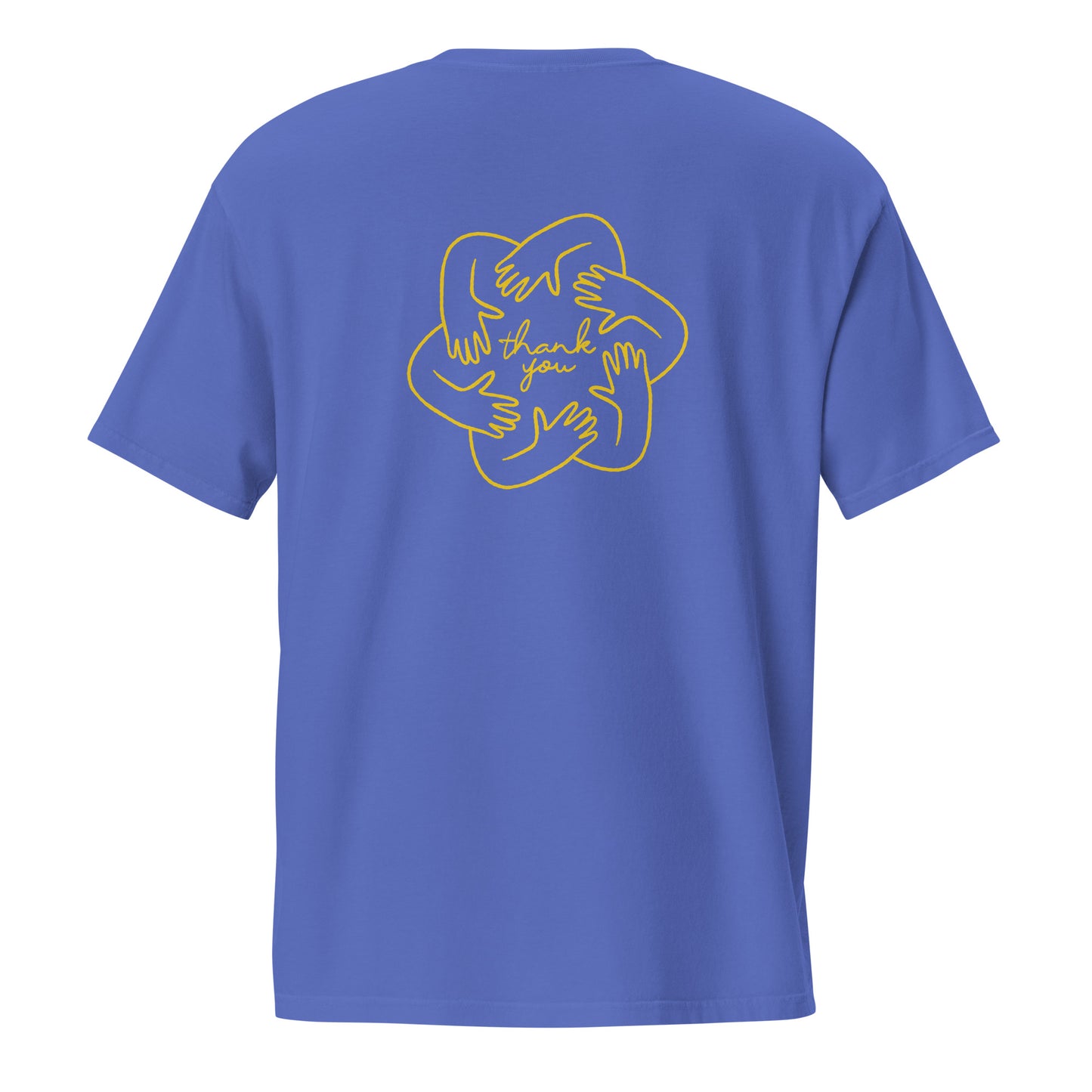 'Together' Pocket Tee w Back Print | Gold Logo