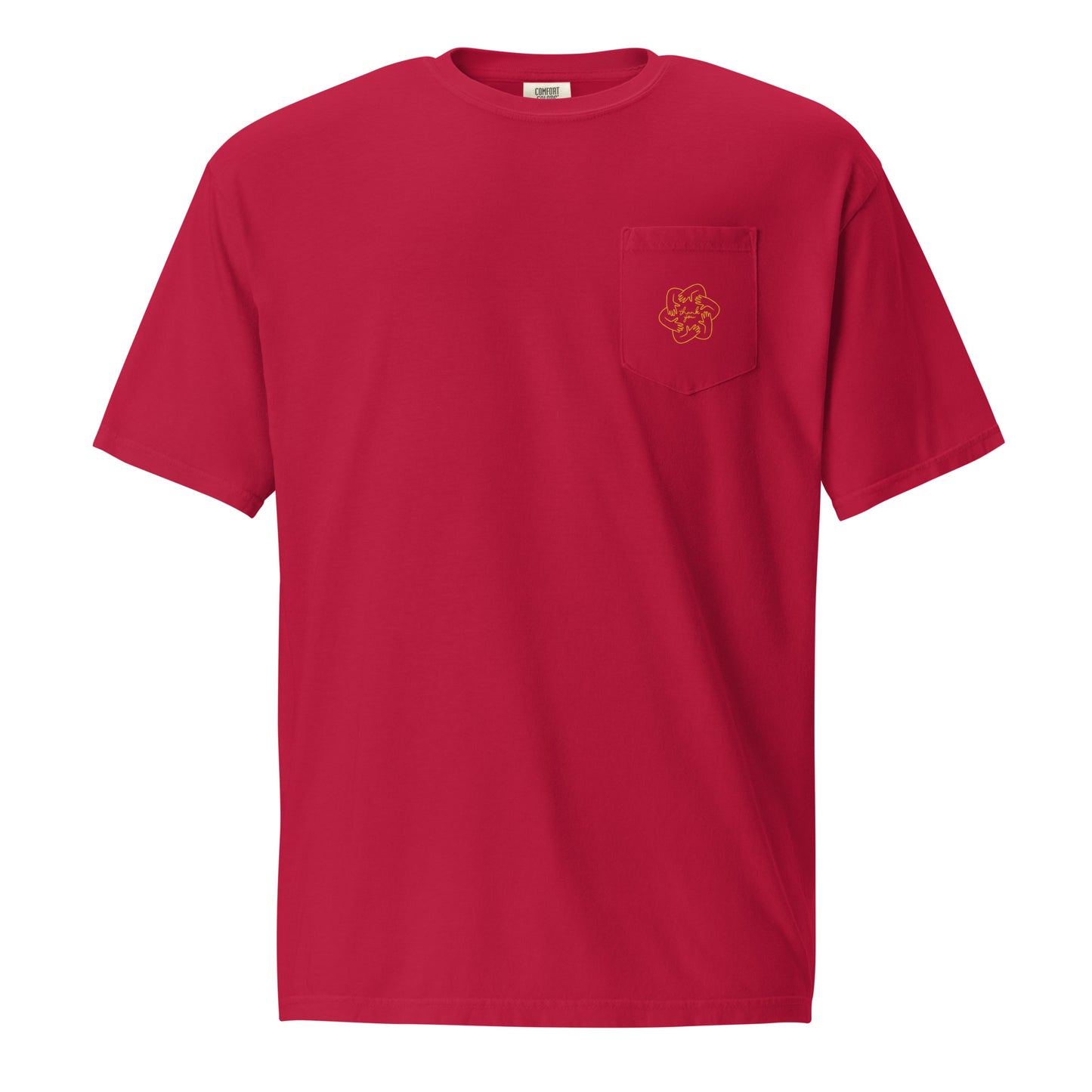 'Together' Pocket Tee w Back Print | Gold Logo