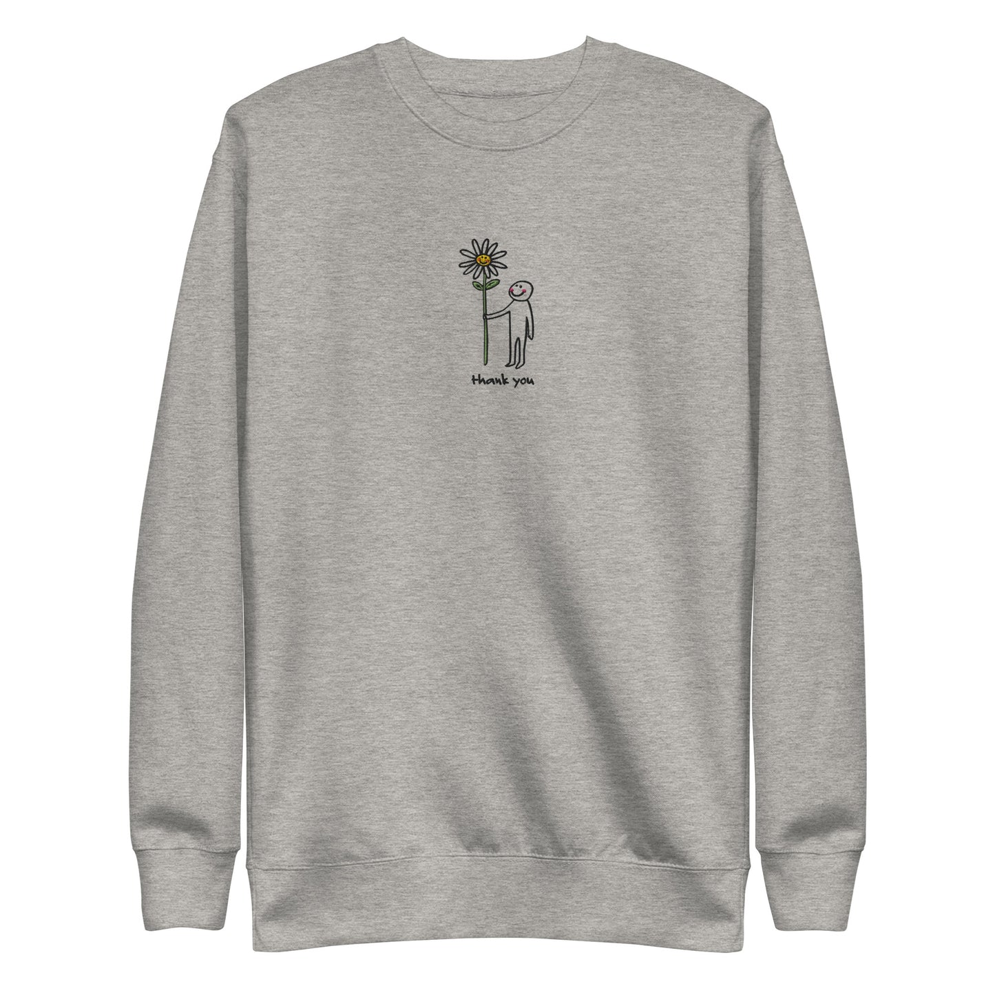 Flower Boy Embroidered Crewneck Sweater