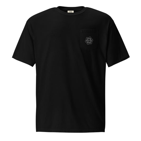 'Together' Pocket Tee w Back Print | White Logo
